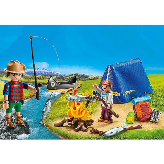 Playmobil Family Fun - Camping Adventure Carry Case 9323