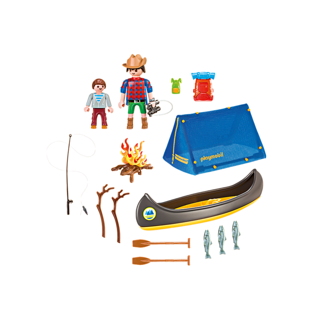 Playmobil Family Fun - Camping Adventure Carry Case 9323