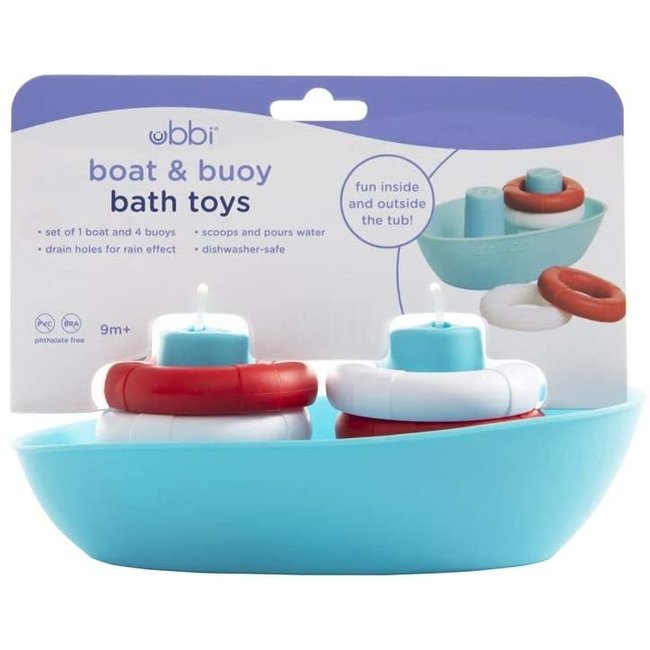 Ubbi Boat & Buoys Bath Toys UB-10571