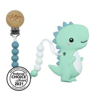 Glitter & Spice Teether T-Rex Dino