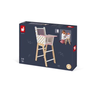 Janod Candy Chic Doll HIGH CHAIR J05888
