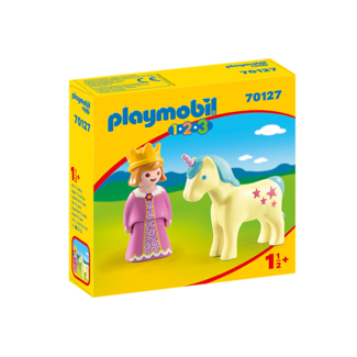 Playmobil 123 - 70127 Princess with Unicorn