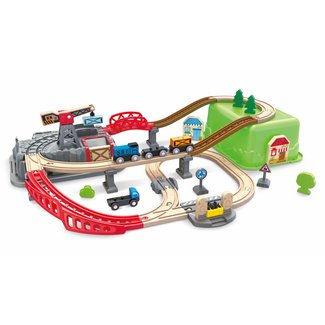 Hape - Railway Bucket-Builder-Set DS E3764