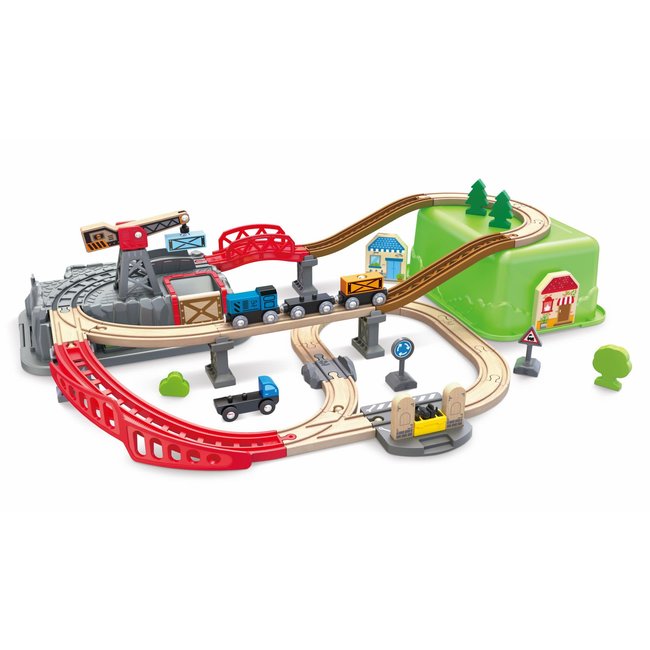 Hape - Railway Bucket Builder Set DS E3764