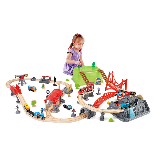Hape - Railway Bucket Builder Set DS E3764