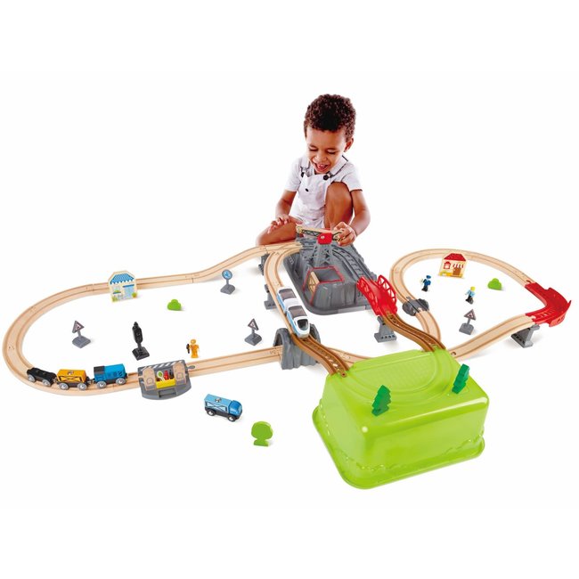 Hape - Railway Bucket Builder Set DS E3764