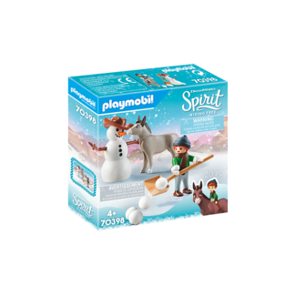 Playmobil Spirit 70398 Snow time with Snips & Senor Carrot