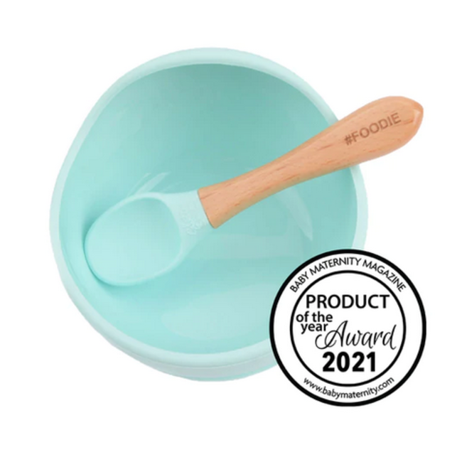 Glitter & Spice Silicone Bowl & Spoon