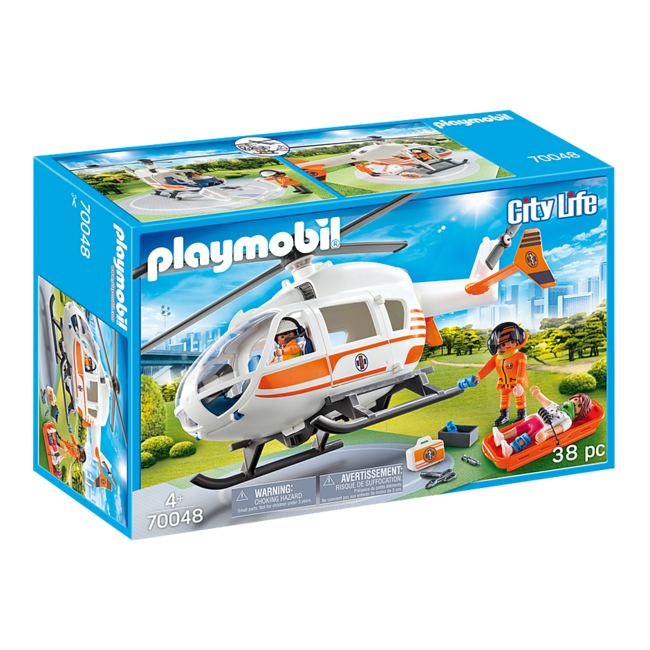 Playmobil City Life - Rescue Helicopter 70048