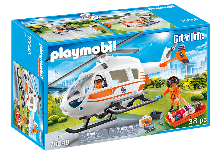 Playmobil Rescue Action Canyon Copter Rescue 70663