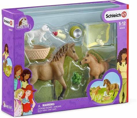 Schleich Horse Club - Sarah's Baby Animal Care 42432 - Kaos Kids