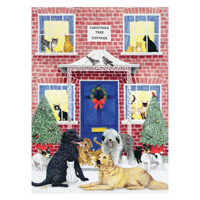 Galison 1000pc Christmas Cottage