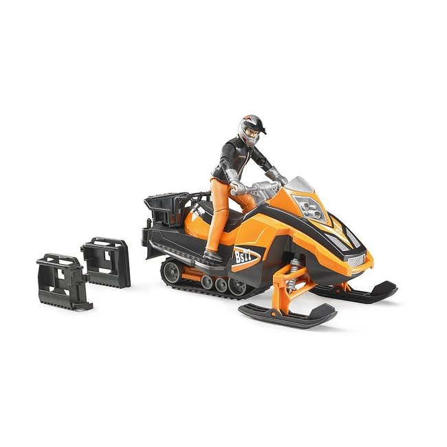 Bruder 63101 Snowmobile with driver and accessories