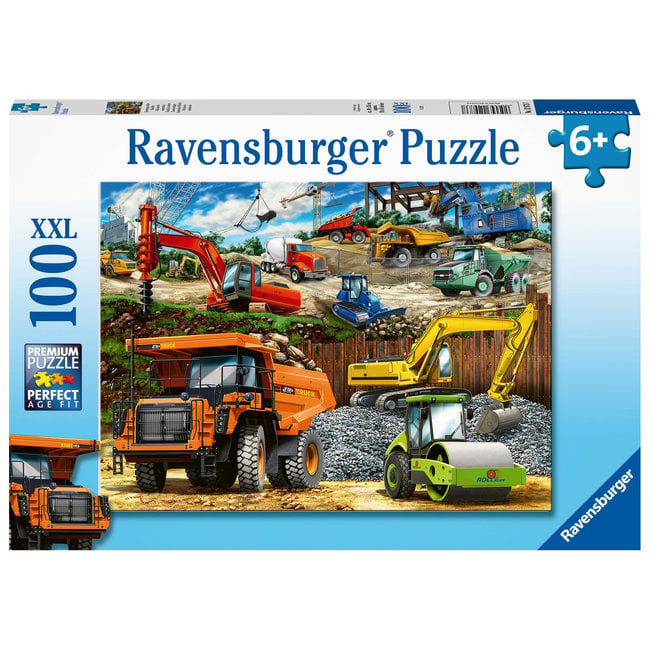 Ravensburger Ravensburger 12973 Construction Vehicles 100 pc