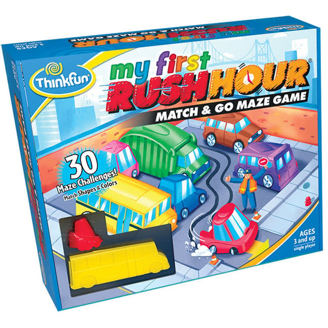 Ravensburger My First Rush Hour: Match & Go Maze Game 76411