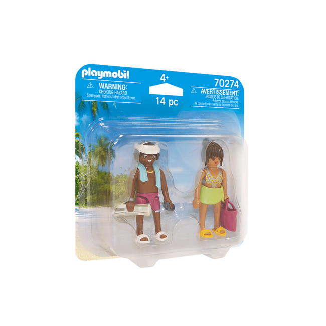 Playmobil Duo Pack - Vacation Couple 70274