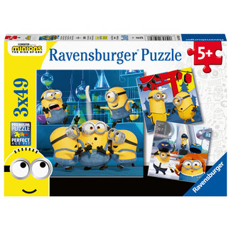 Ravensburger Ravensburger 05082 -3x 49pc  Funny Minions