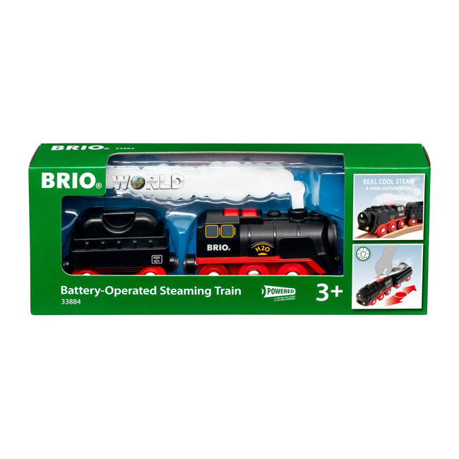 Ravensburger Brio World - Battery Operated Steaming Train  33884