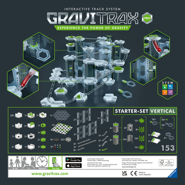 Ravensburger GRAVITRAX PRO - Starter Set- Vertical 22426