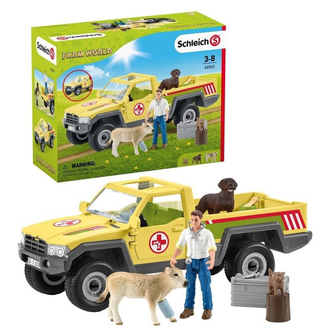 Schleich Farm World Veterinary Visit 42503