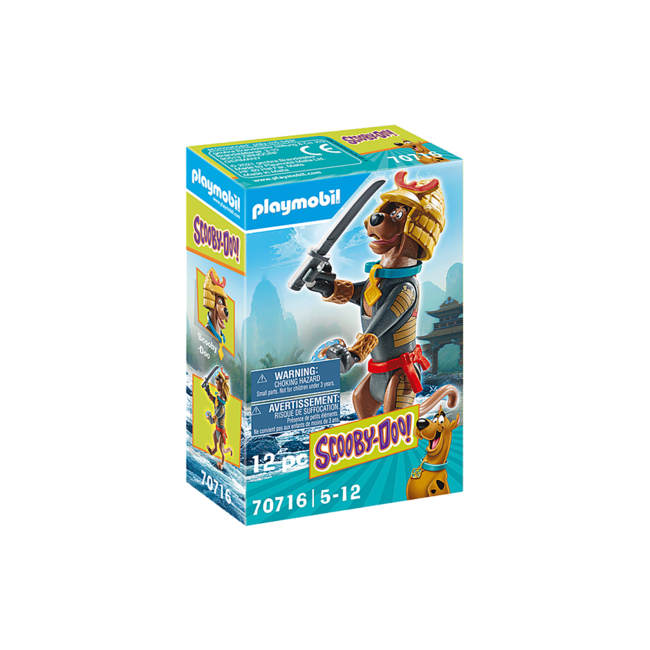Playmobil Scooby-Doo! Collectible Samurai Figure 70716