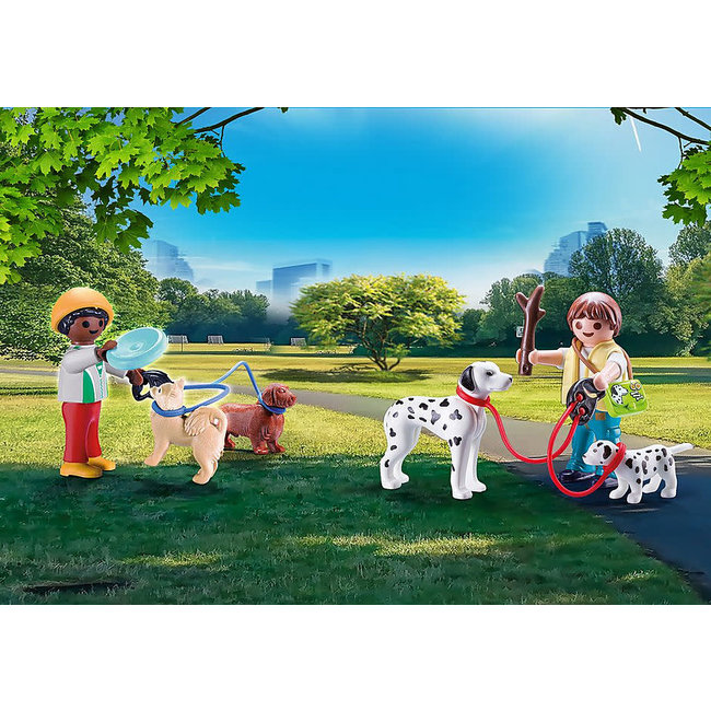 Playmobil City Life - Puppy Playtime Case 70530