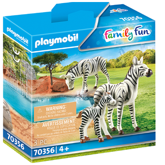 Playmobil Family Fun 70356 Zebras with Foal