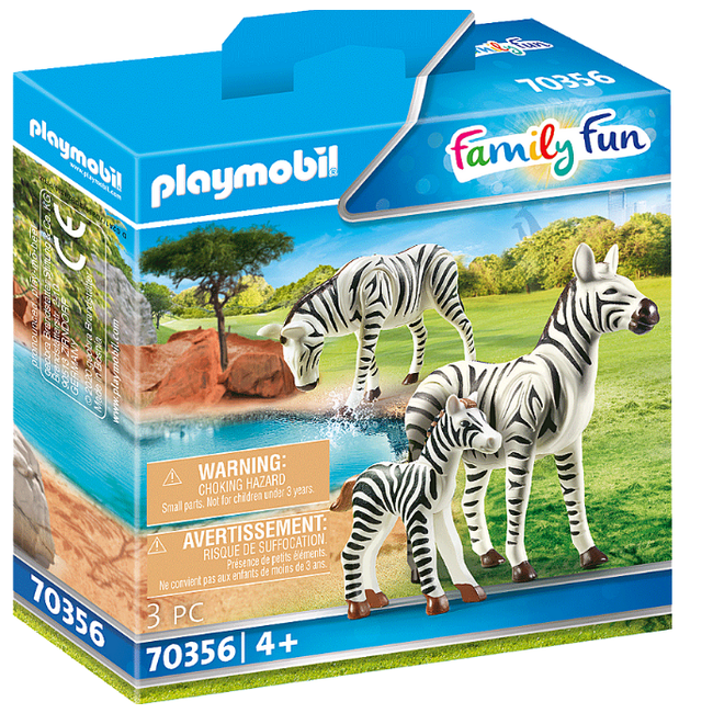 Playmobil Family Fun - Zebras with Foal 70356
