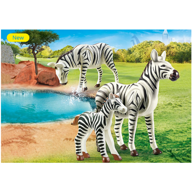 Playmobil Family Fun - Zebras with Foal 70356