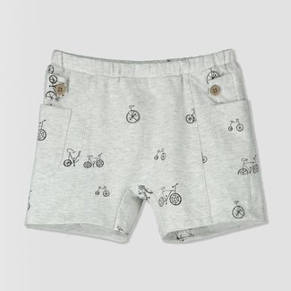 Ettie & H Ettie & H - Infant Peran Jersey Shorts Grey Bikes EH052