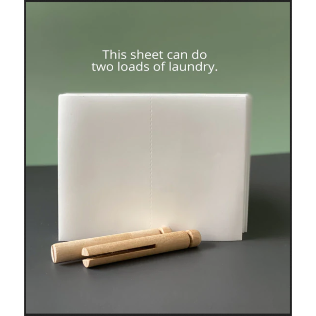 Eco Living Club  Detergent Strips 40Loads - Spring Scent