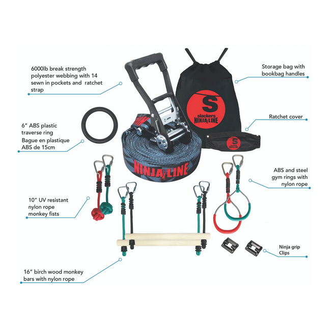 Slackers Ninja Line Intro Kit - 30ft