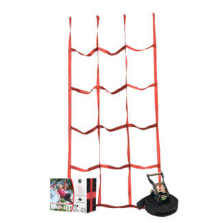 Slackers Ninja Cargo Net - Red - B4SLA801R