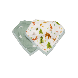 Loulou Lollipop Loulou Lollipop - Muslin Bandana Style Bib (2)