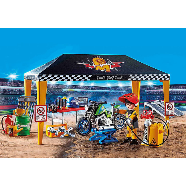 Playmobil Stunt Show 70552 Service Tent