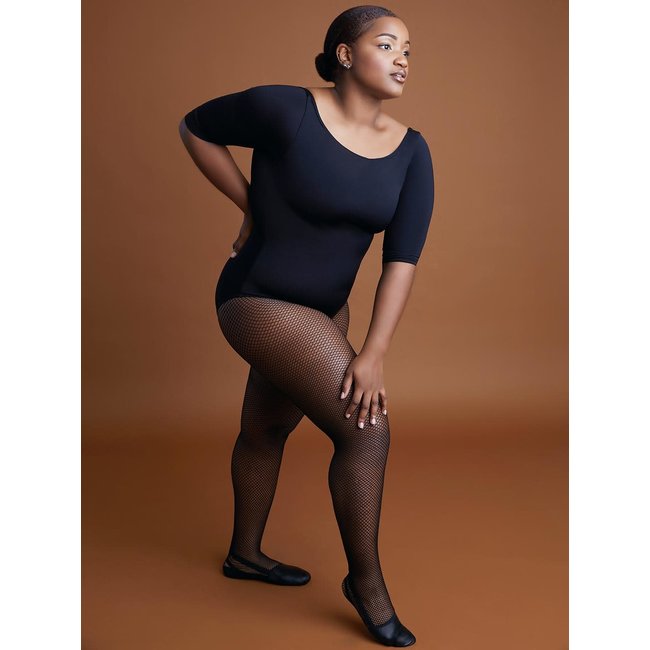 Adult Black Tights Plus Size