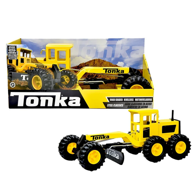 Tonka Steel Classics Road Grader TNK 06053