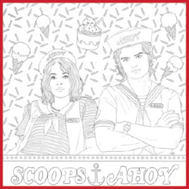 Stranger Things: The Official Colouring Book