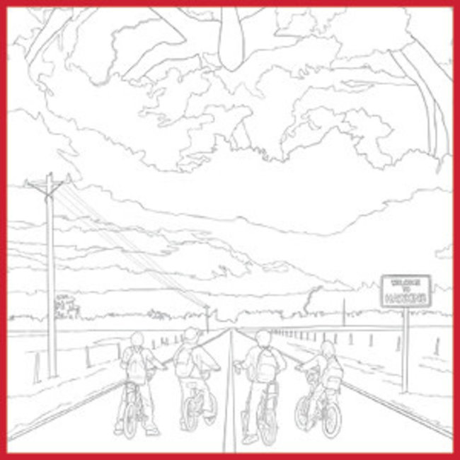 Stranger Things: The Official Colouring Book