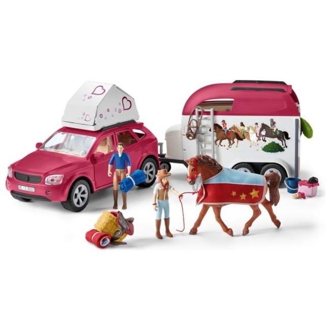 Schleich Horse club - 42535 Horse Adventure Car & Trailer