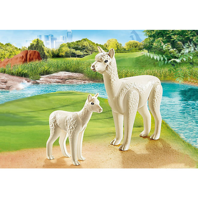 Playmobil Family Fun - Alpaca with Baby 70350