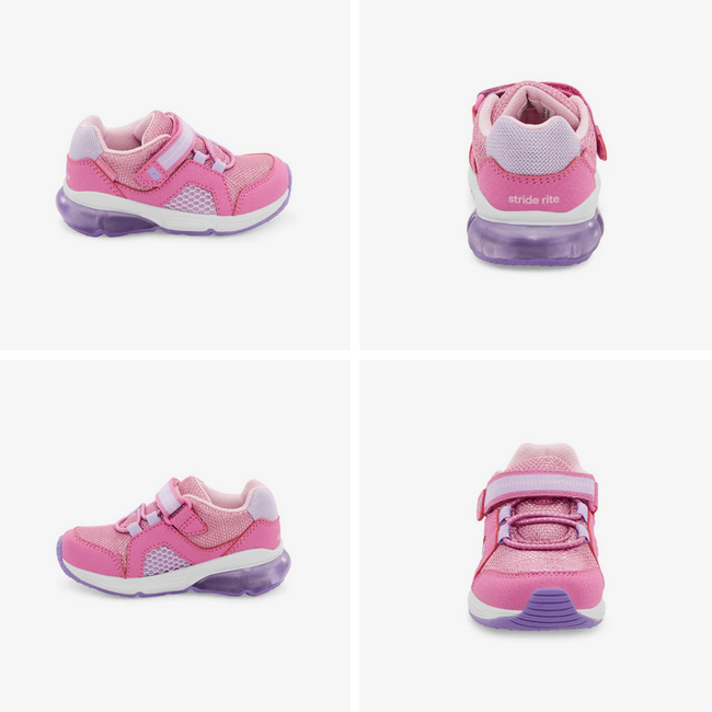 Stride Rite Stride Rite M2P Lumi Bounce Pink