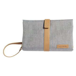 JJ Cole Changing Clutch - Grey Heather J01236