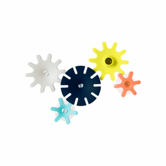 Boon COGS  Bath Toys B11375 Navy/Yellow