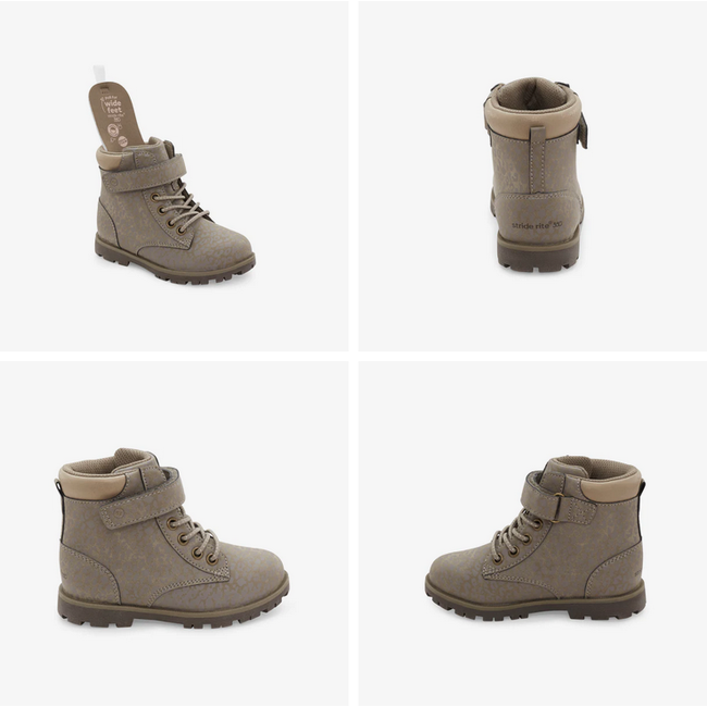 Stride Rite 360 Jill Leopard Boot KG.23401