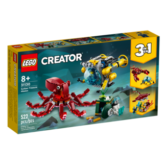 LEGO Creator 31130 Sunken Treasure Mission