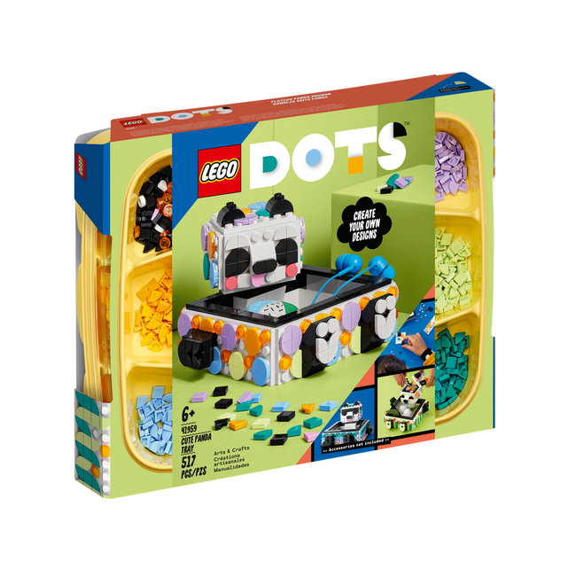 Lego Dots 41959 Cute Panda Tray - Kaos Kids