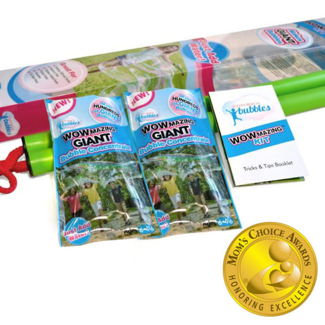 WOWmazing Giant Bubble Wand & Concentrate Kit