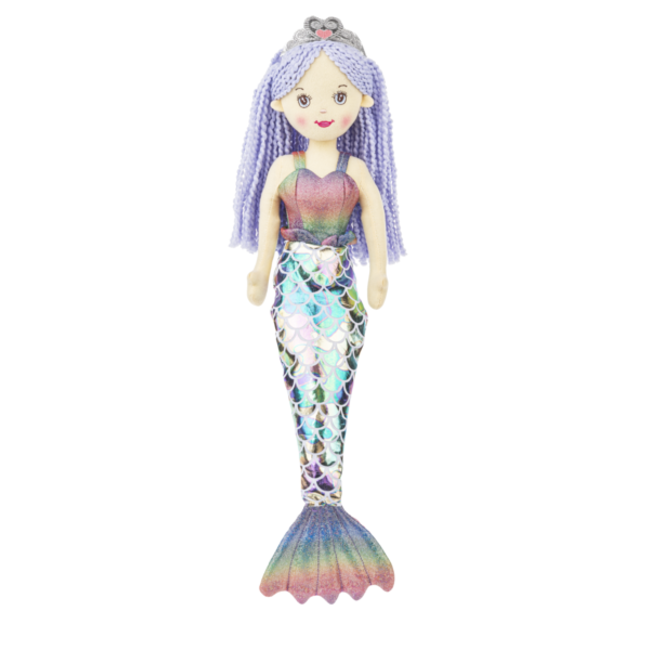 Ganz Ganz Shimmer Cove Mermaid Purple Hair Nahla H14963