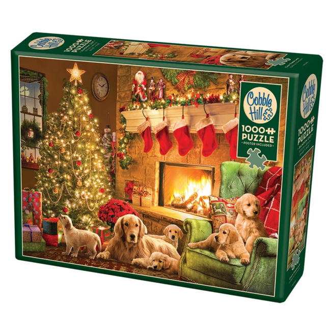 Cobble Hill 1000pc Cozy Fireplace Puzzle 40213